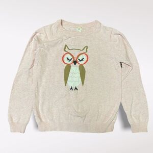 𝅺oshkosh | Girls Pink Owl Sweater